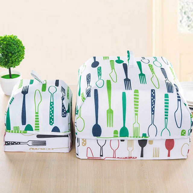 Foldable aluminum foil food cover, heat-retaining vegetable coating, anti mosquito flies, kitchen cooking tools, table cover, mesh 2pcs set | 24HOURS.PK