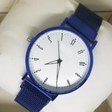 Magnet Chain Watch For Womens Blue | 24hours.pk