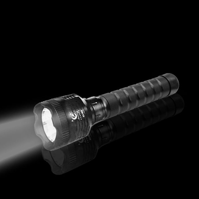 New Simple Led Torch Light Black | 24hours.pk