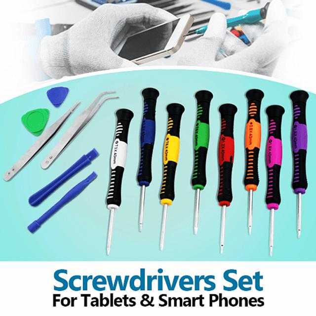 Pack of 2 Versatile Screwdrivers Set 2811 & Jacckly Professional Tool Kit with Storage Box 0225 | 24HOURS.PK