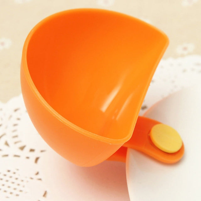 Pack of 3 x Cup Capacity Tiered Stand Dip Clip Ketchup Saucer Clamps Serving Condiments Bowl | 24hours.pk