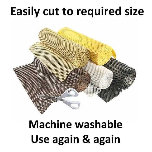 Pack of 2, 2 ANTI-SLIP Roll -FLOOR MAT Grip Cassette Tray for the car home | 24HOURS.PK