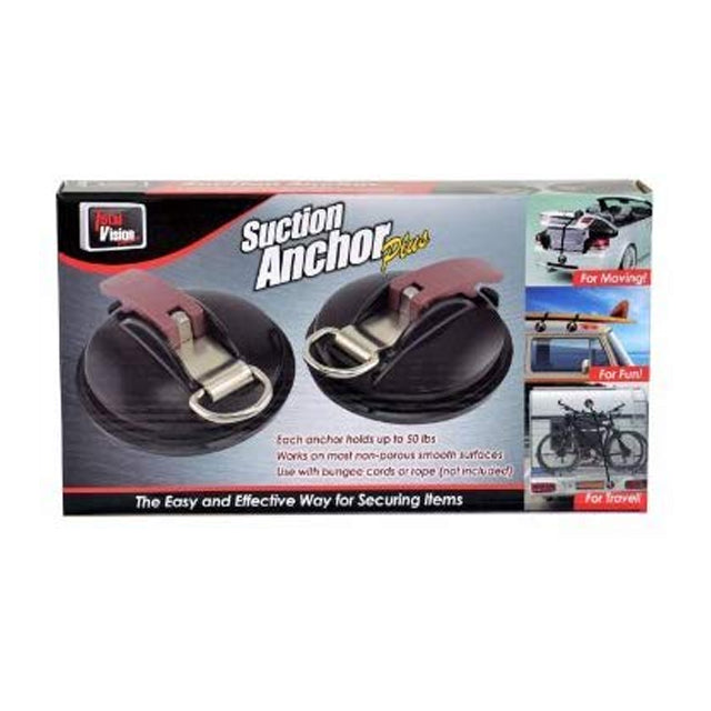 Car Luggage Hold Suction Anchor Plus Securer Pair For Car Securing Item | 24HOURS.PK