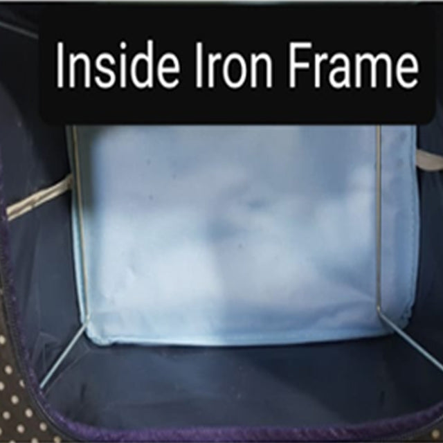Fabric Folding Storage Box 12 Liter 30 x 23 x 17 CM | 24HOURS.PK