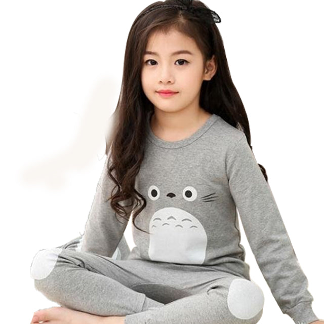 Children Set Boy's Clothing Girl's Cotton Warm Big Boy Boy Baby Cotton Pajamas | 24HOURS.PK