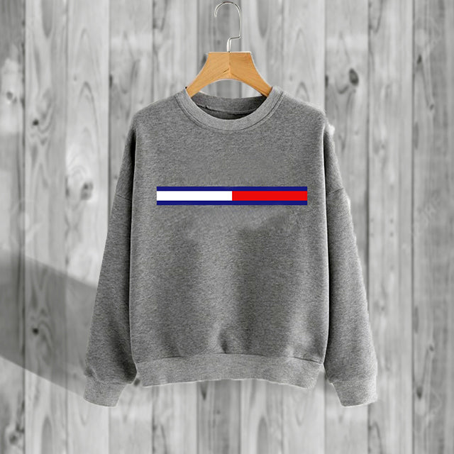 Winter Sweatshirt For Girl Grey | 24HOURS.PK