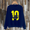 Winter Sweatshirt For Men Blue and Yellow | 24HOURS.PK
