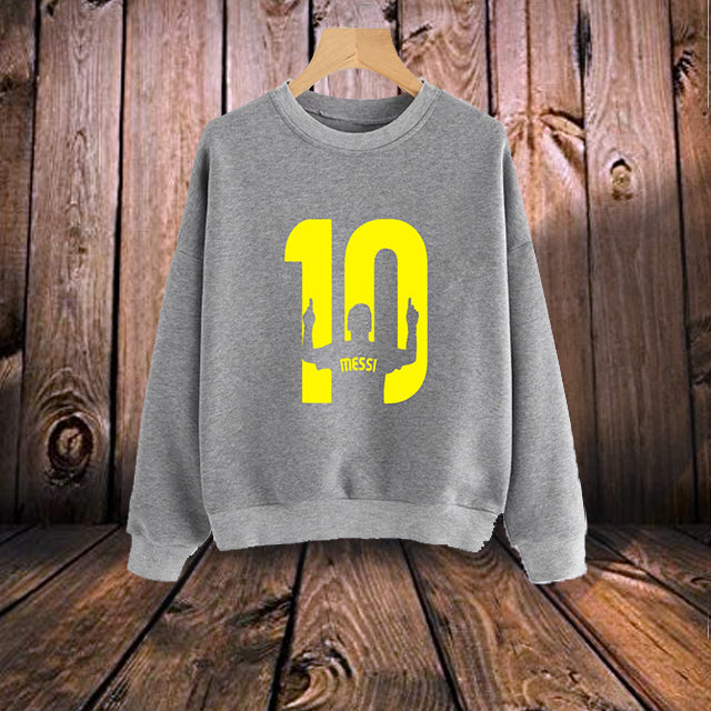 Winter Sweatshirt For Men Grey and Yellow | 24HOURS.PK