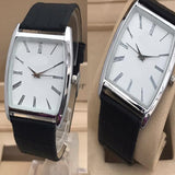 Latest Design Watch For Mens Silver White Dial with black belt | 24HOURS.PK