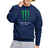 Monster Energy Printed Sweatshirt For Unisex Blue | 24HOURS.PK