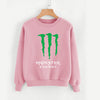 Monster Energy Printed Sweatshirt For Womens Pink | 24HOURS.PK