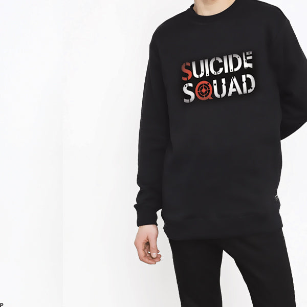 Suicide Squad Sweatshirts For Mens - Black | 24HOURS.PK