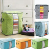 Pack Of 3 Non-Woven Foldable Clothes Quilt Clothes Storage Bag Organizer Box