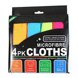 Pack of 4 Microfiber Cleaning Cloth | 24HOURS.PK