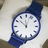 Magnet Chain Roman Watch For Womens Blue | 24hours.pk