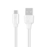 Pack of 2, 2.4A Safe & Fast Charging Micro USB Cable For Android Devices | 24HOURS.PK