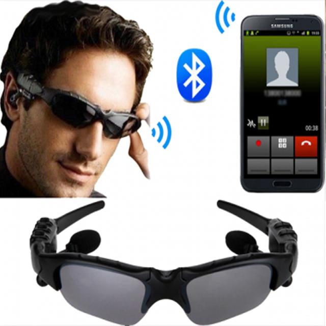 Pack of 2 Spark S530 Mini Bluetooth Headset With Mic, Black & Sunglasses Bluetooth Wireless Headsets | 24HOURS.PK