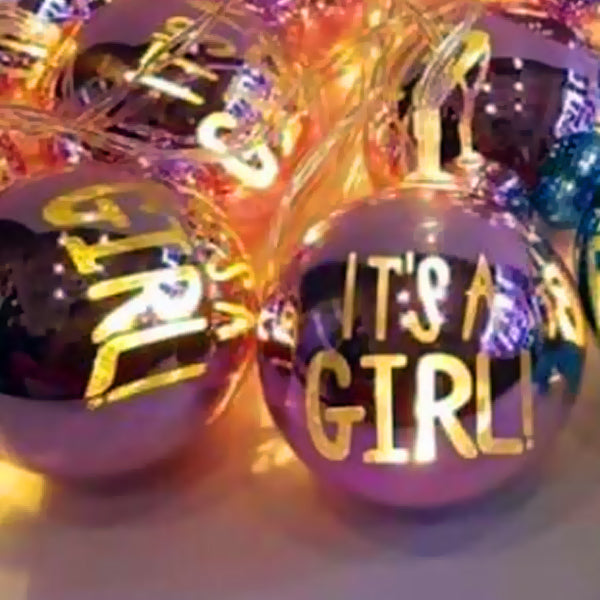 Its A Boy Its A Girl Random Style 10 Led String | 24hours.pk