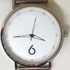 Magnet Chain Scale Style Watch For Womens Golden | 24hours.pk