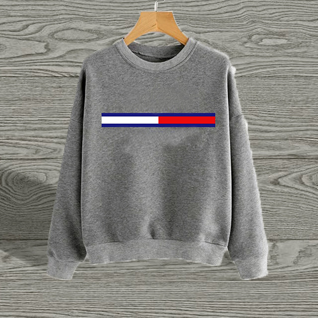 Winter Sweatshirt For Girl Grey | 24HOURS.PK