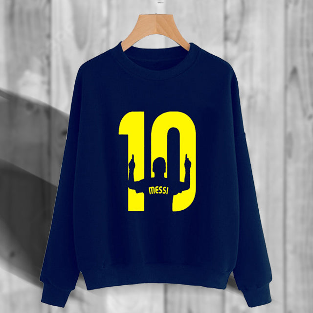 Winter Sweatshirt For Men Blue and Yellow | 24HOURS.PK