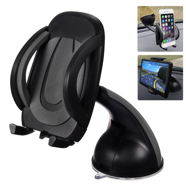 Universal Car Wind Screen Suction Mount Mobile Phone Holder Stand | 24HOURS.PK
