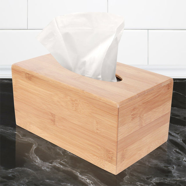 Wooden Rectangular Large Wooden Tissue Box | 24HOURS.PK