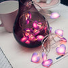 Pink Hearts Fairy Light 20 Hearts in String 3 Meters | 24HOURS.PK