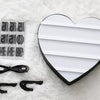 Random Colors with Letter and Numeric Light Box DIY LED Box Heart-shaped Luminous Night lamp | 24HOURS.PK