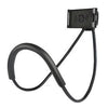 Pack of 2 Random Color Flexible Hanging Neck Lazy Smartphone Holder Stand And  Mini Tripod with Flexible Octopus Legs | 24HOURS.PK