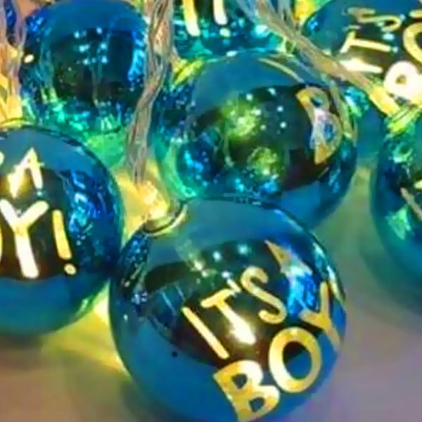 Its A Boy Its A Girl Random Style 10 Led String | 24hours.pk
