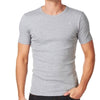 Pack of 5 - Short Sleeve Round Neck Cotton T-shirts for Men in Solid | 24hours.pk