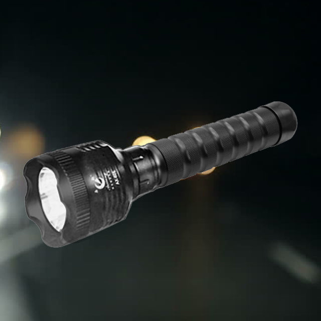 New Simple Led Torch Light Black | 24hours.pk