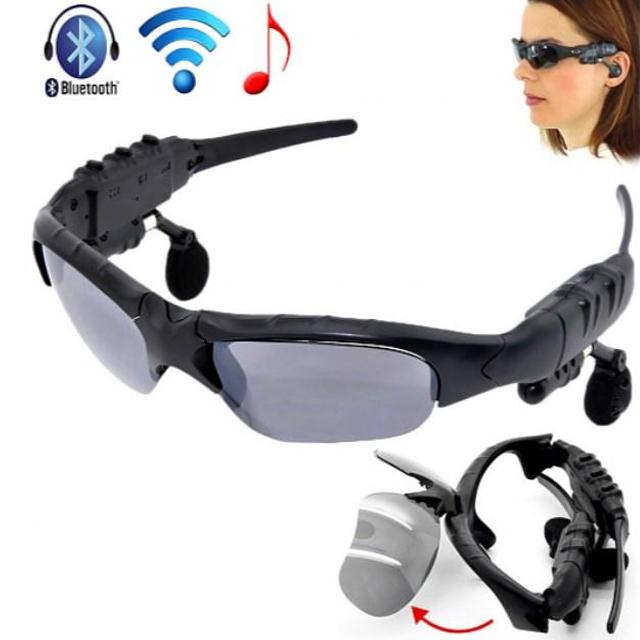 Pack of 2 Spark S530 Mini Bluetooth Headset With Mic, Black & Sunglasses Bluetooth Wireless Headsets | 24HOURS.PK