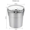 Portable Ashtray For Smokeless Car With Blue LED Light Stand | 24HOURS.PK