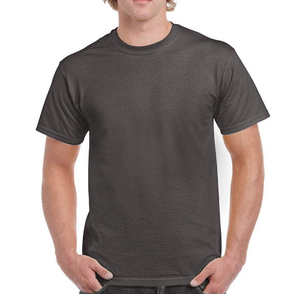 Pack of 5 - Short Sleeve Round Neck Cotton T-shirts for Men in Solid | 24hours.pk