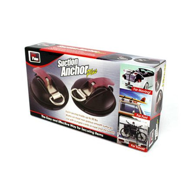 Car Luggage Hold Suction Anchor Plus Securer Pair For Car Securing Item | 24HOURS.PK