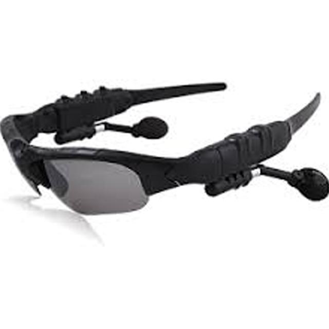 Pack of 2 Spark S530 Mini Bluetooth Headset With Mic, Black & Sunglasses Bluetooth Wireless Headsets | 24HOURS.PK