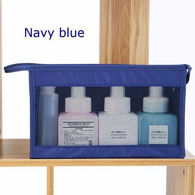 Pack of 2 Pouch Organizer Kosmetik Makeup Perlengkapan Mandi Motif Print | 24hours.pk