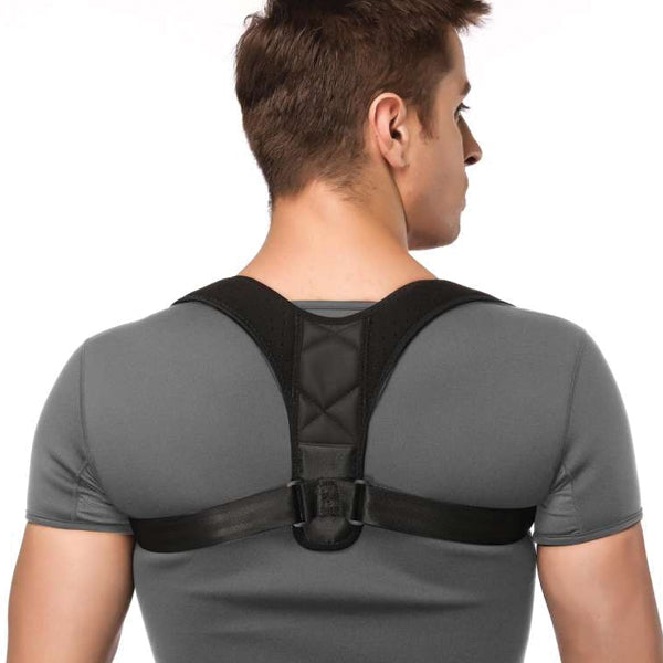 Energizing Posture Support Brace Adjustable Straight Strap For Men And Women | 24HOURS.PK