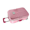 Pink Candy Color Jewelry Storage Box Luggage Trolley Style Music Musical Box | 24HOURS.PK