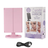 Table Mirorr with Tri Fold Makeup | 24hours.pk