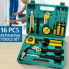 16Pcs Professional Electrician Tools Kit Home Repair Tool Set (033) | 24HOURS.PK
