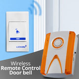 Luckaram Intelligent Wireless Remote Control Door bell | 24hours.pk