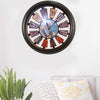 Vintage Design Wooden Wall Clock | 24HOURS.PK