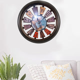Vintage Design Wooden Wall Clock | 24HOURS.PK