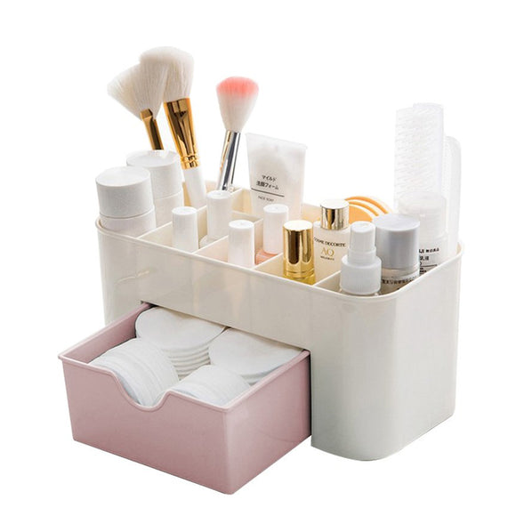 Desktop Makeup Organizer Drawers,BAFFECT(R) Cosmetics Storage Box Division Office Desk | 24HOURS.PK