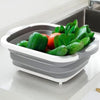 Three in One cutter Board Wash Basin Dish Tub Space Save and Serving Bowl | 24HOURS.PK