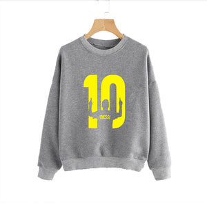 Winter Sweatshirt For Men Grey and Yellow | 24HOURS.PK