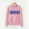 High Quality Crew Round Neck Printed Sweatshirt for Women Pink | 24HOURS.PK